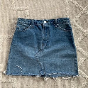 Denim skirt